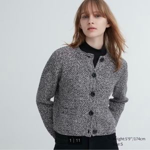 Uniqlo textured cardigan